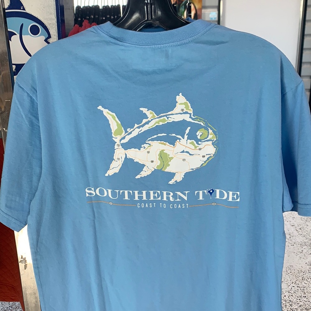Southern Tide Ocean Channel pocket tee